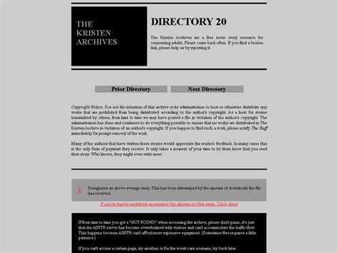 The Kristen Archives: Directory 55